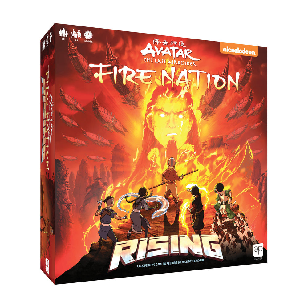 USAopoly Avatar: The Last Airbender Fire Nation Rising Strategy Board Game