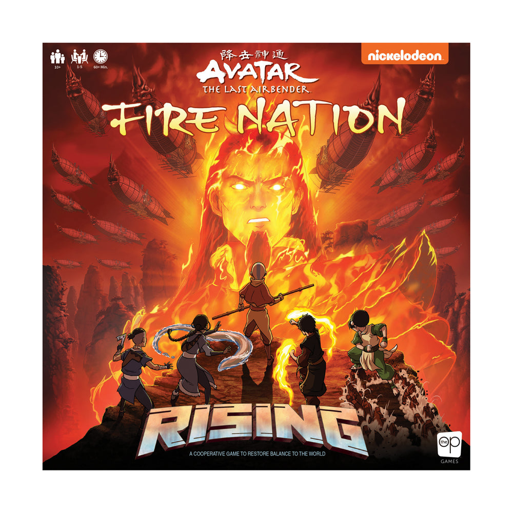 USAopoly Avatar: The Last Airbender Fire Nation Rising Strategy Board Game