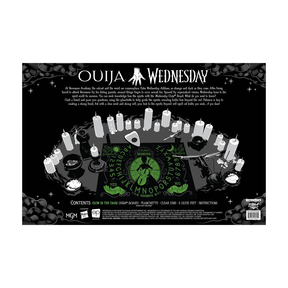 Wednesday Edition Ouija Board Game by USAopoly