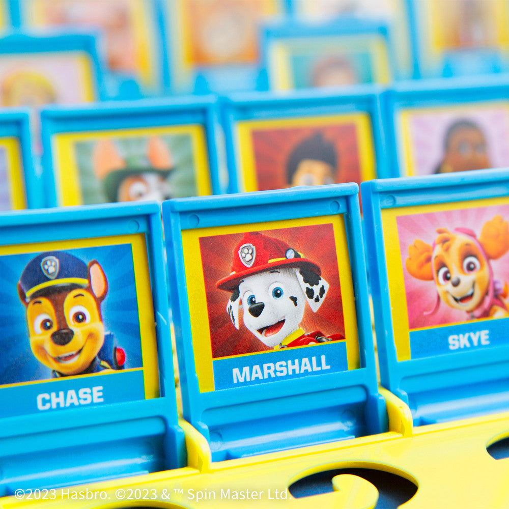 GUESS WHO?: PAW Patrol - Collectible Guessing Board Game, Kids Ages 6+