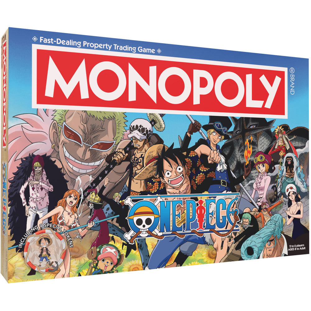 MONOPOLY: One Piece - Collectible Licensed Edition Board Game, Ages 8+