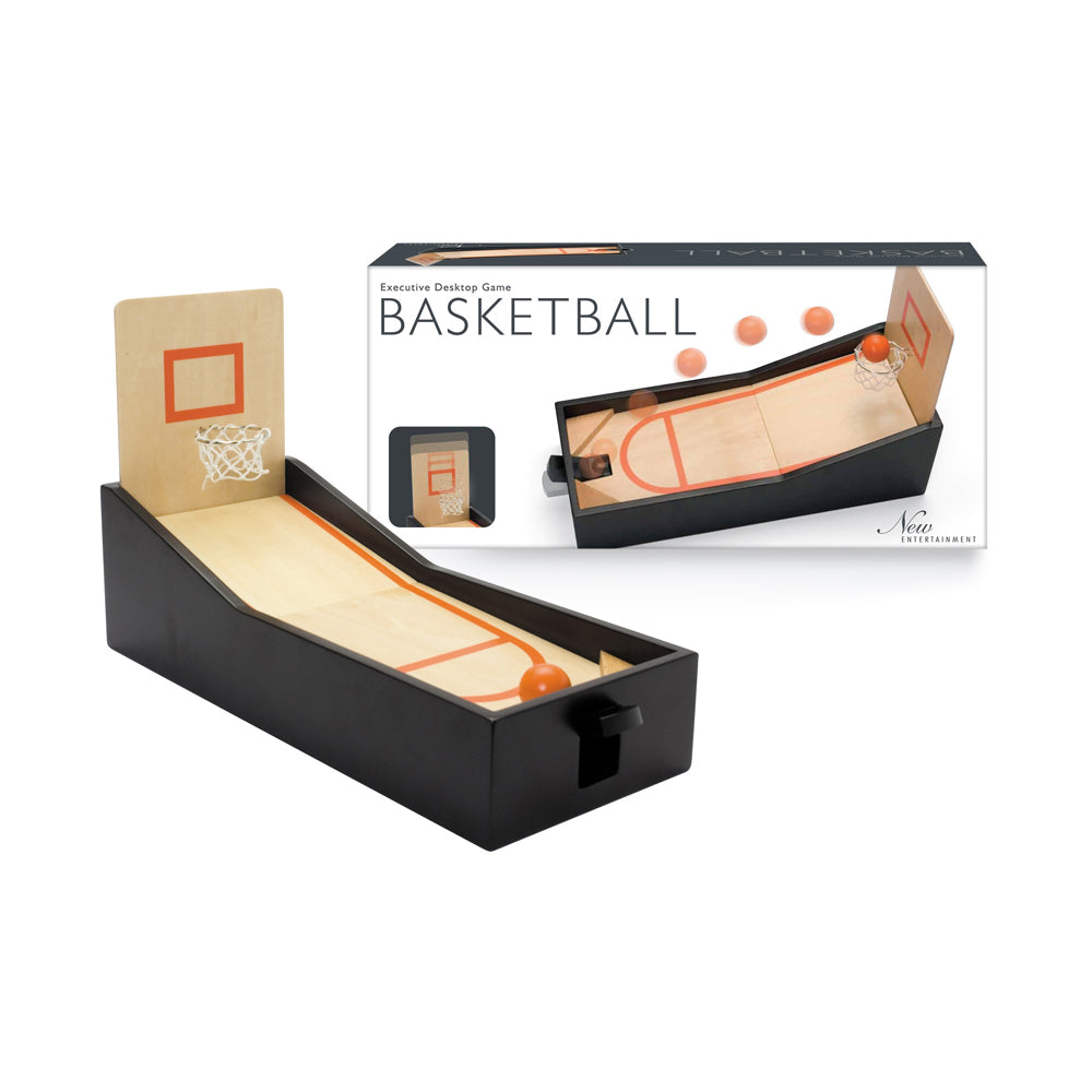 New Entertainment Executive Wooden Desktop Basketball Game