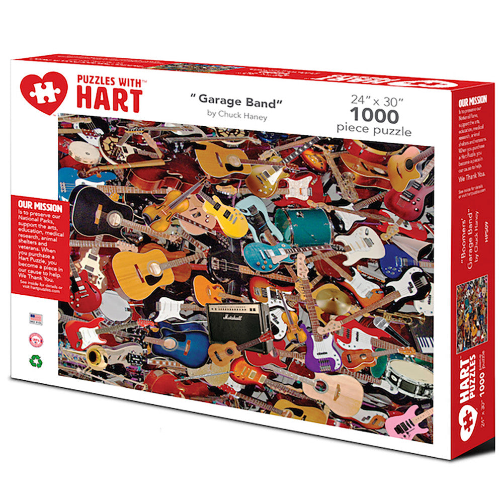 Chuck Haney Garage Band 1000 pc Jigsaw Puzzle