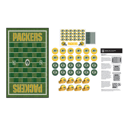 Green Bay Packers NFL Checkers Game Set