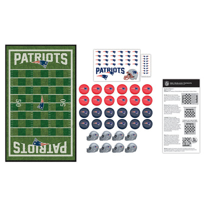 New England Patriots NFL Checkers Game Set by Masterpieces