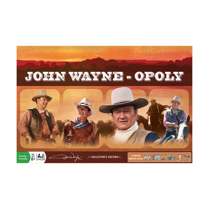 Masterpieces Inc John Wayne-Opoly Collector's Edition Board Game