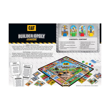 Caterpillar Builder Opoly Junior Board Game