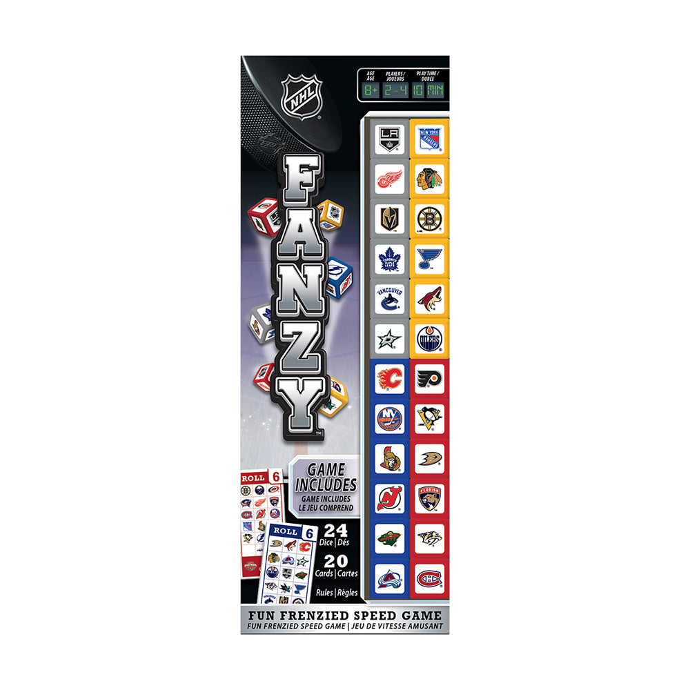 NHL Official Licensed Fanzy Dice Game