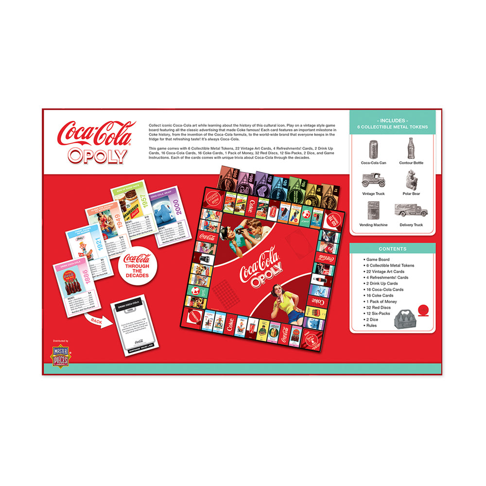 Coca-Cola Opoly Collector's Edition Board Game