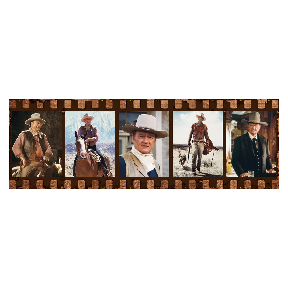 Masterpieces John Wayne Forever in Film Panoramic Jigsaw Puzzle - 1000 pc