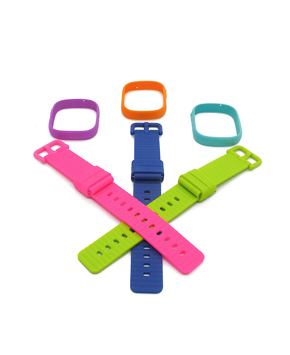 Xplora X6Play Energy Watch Strap and Frame Kit - Vibrant Multicolor