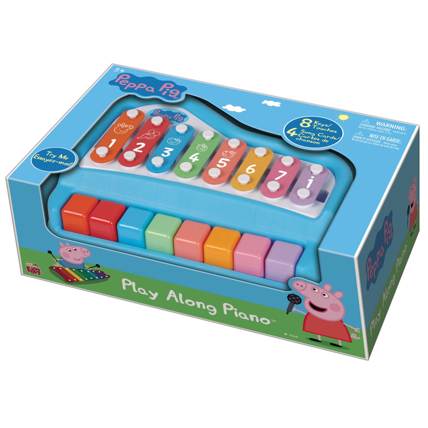 Peppa Pig 2-in-1 Play Along Piano & Xylophone Musical Toy