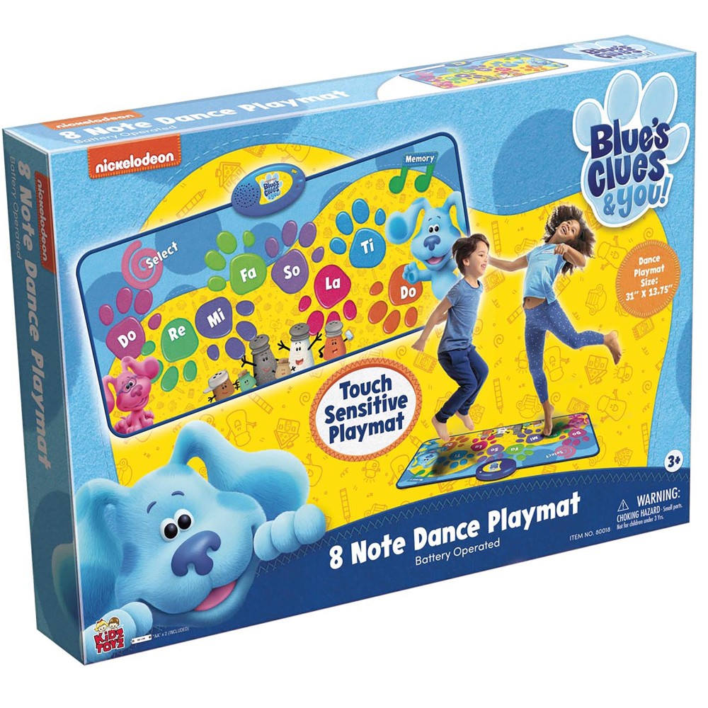 Blue's Clues and You: 8 Note Dance Playmat - Interactive Musical Toy