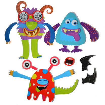 Buddy & Barney: Silly Monsters Bath Time Stickers