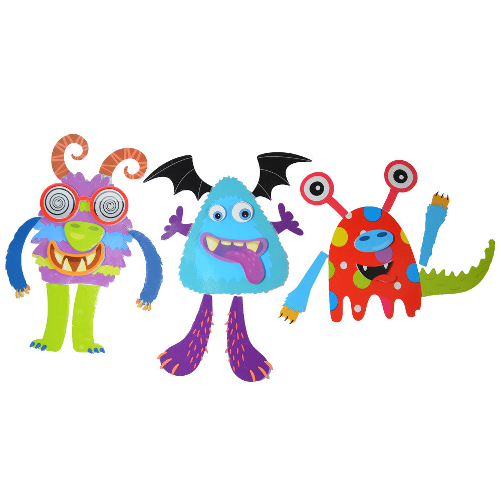 Buddy & Barney: Silly Monsters Bath Time Stickers