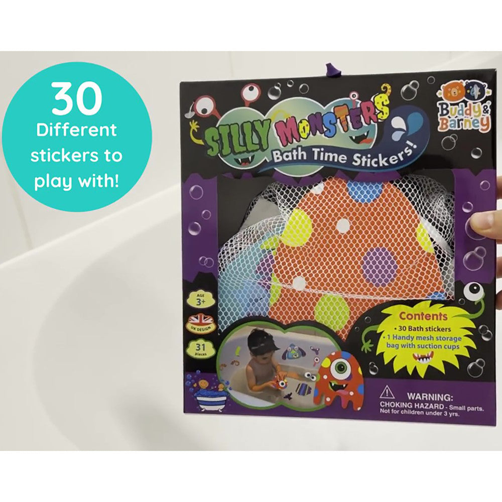 Buddy & Barney: Silly Monsters Bath Time Stickers