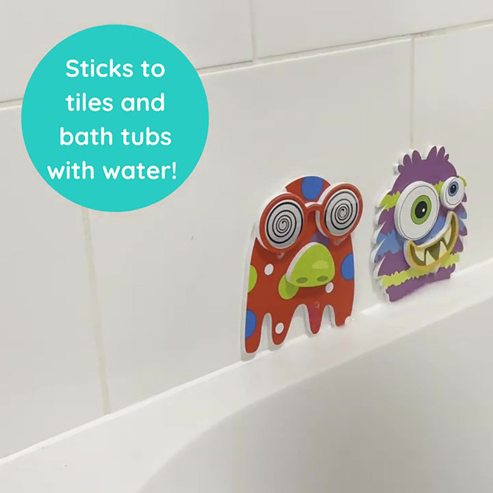 Buddy & Barney: Silly Monsters Bath Time Stickers