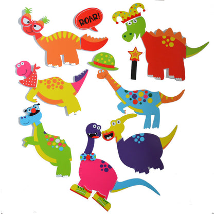 Buddy & Barney: Weird & Wonderful Dinosaurs Bath Time Stickers