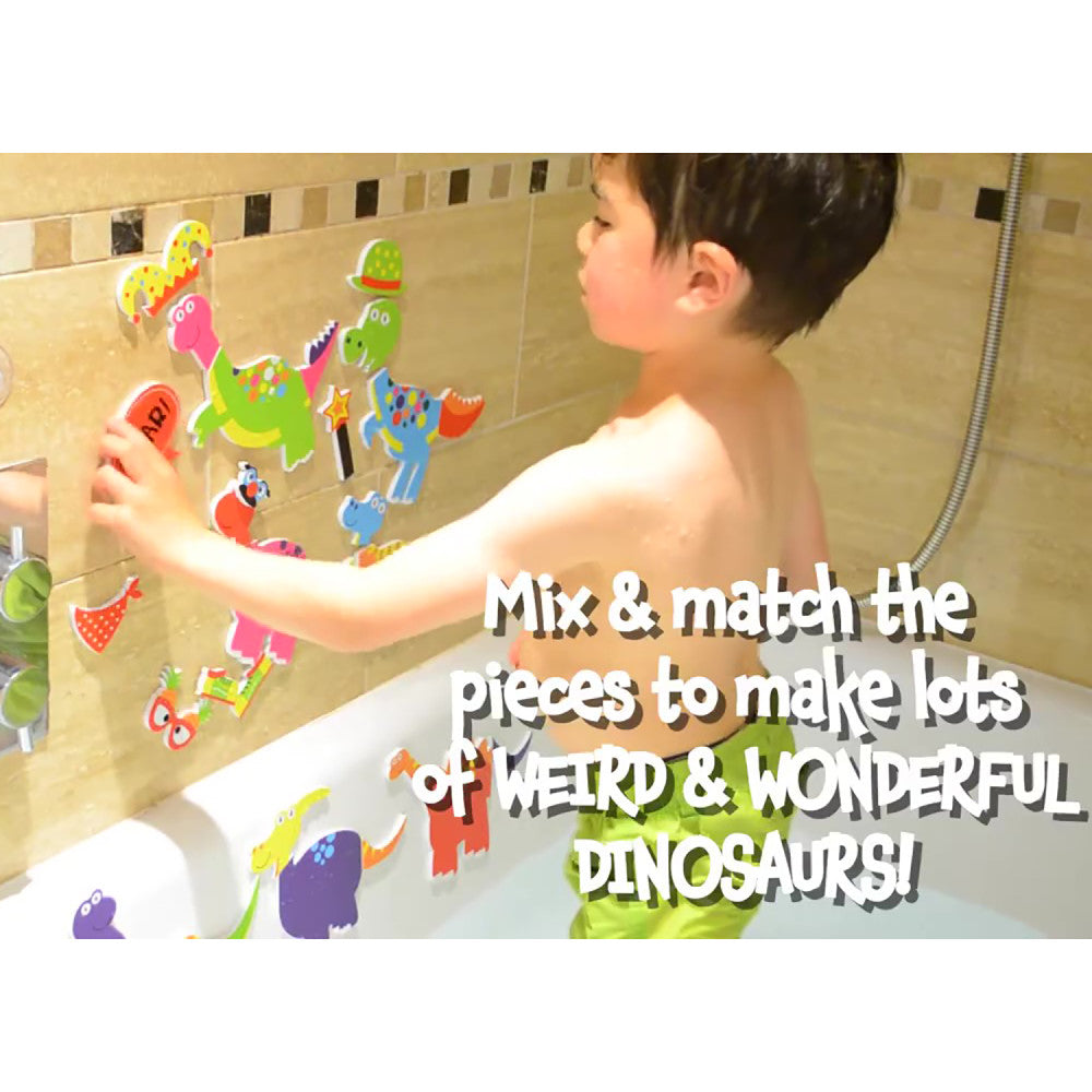 Buddy & Barney: Weird & Wonderful Dinosaurs Bath Time Stickers