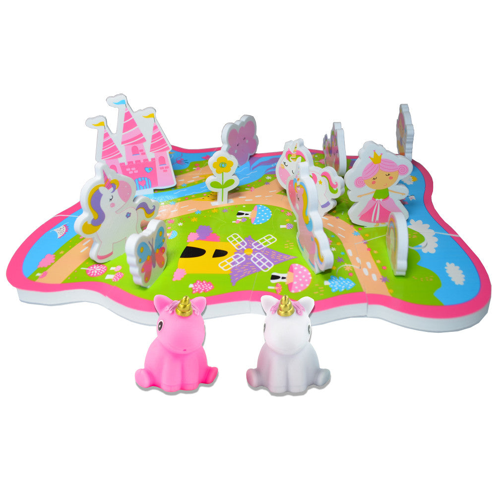 Buddy & Barney: Bath Time Unicorn World Activity Set - 27pc