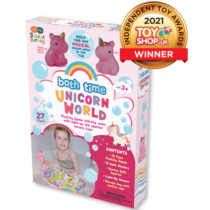 Buddy & Barney: Bath Time Unicorn World Activity Set - 27pc