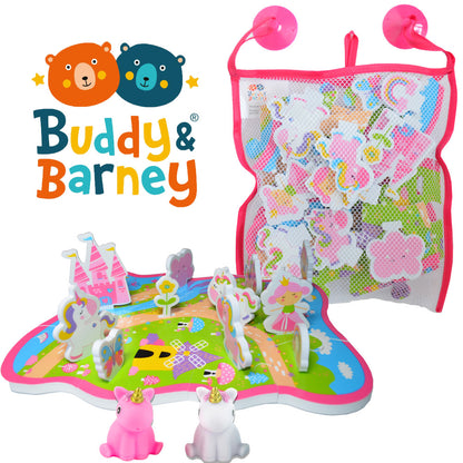 Buddy & Barney: Bath Time Unicorn World Activity Set - 27pc