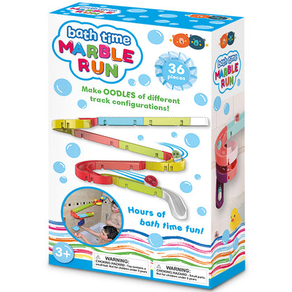 Buddy & Barney: Bath Time Marble Run - 36pc Set