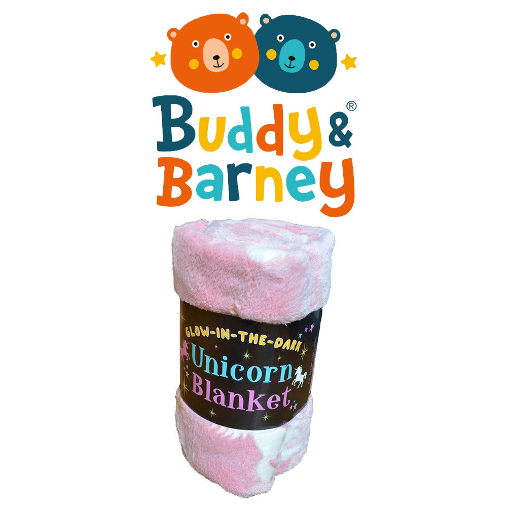 Buddy & Barney: Glow-In-The-Dark Unicorn Blanket