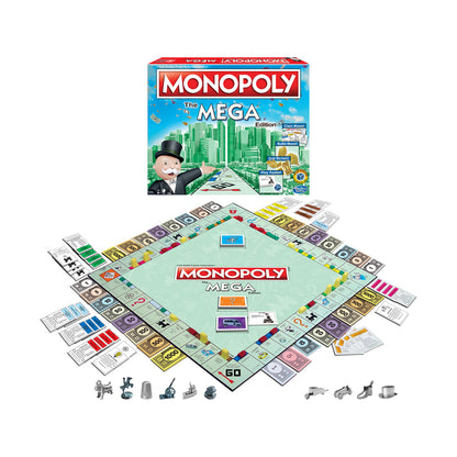 Monopoly The Mega Edition: Fast-Dealing Property Trading Board Game