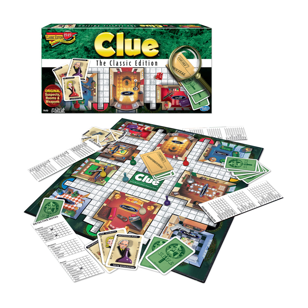 New Vintage Clue Board Game good