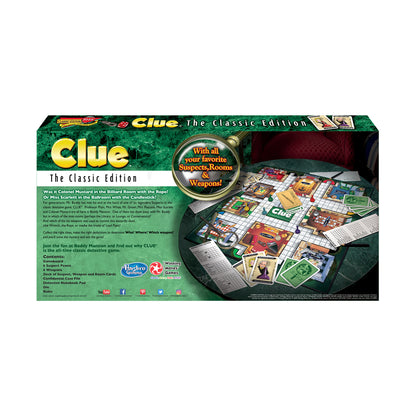 Clue Classic Edition Board Game by Winning Moves