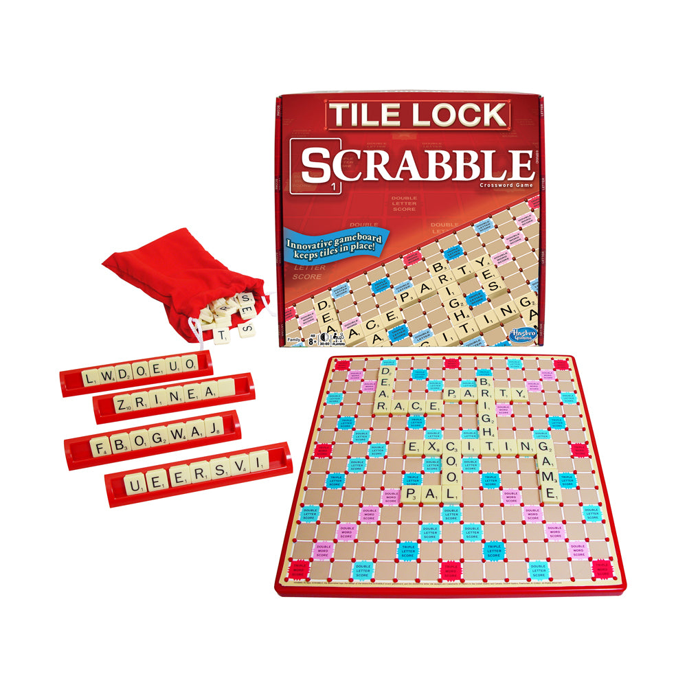 Tile Lock Scrabble Portable Edition Board Game