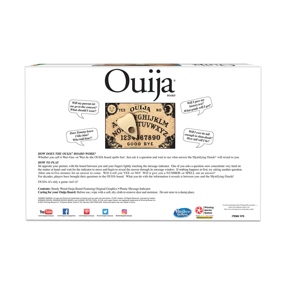 Classic Ouija Original Graphics Spirit Board Game