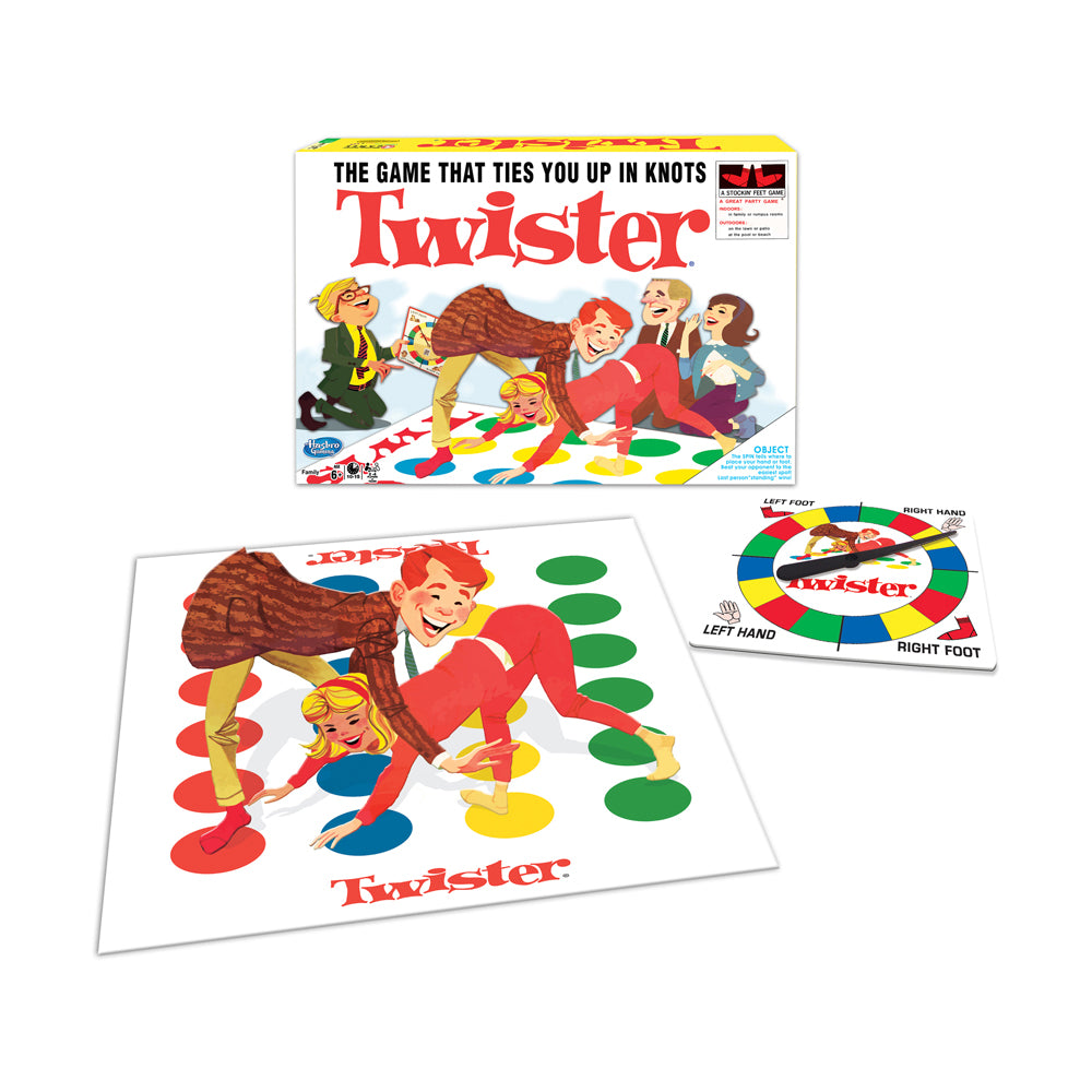 Classic Twister Family Party Game by Winning Moves