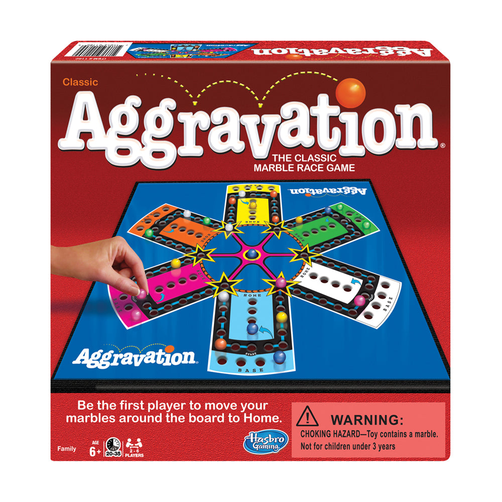 Classic Aggravation Board Game with Original Artwork