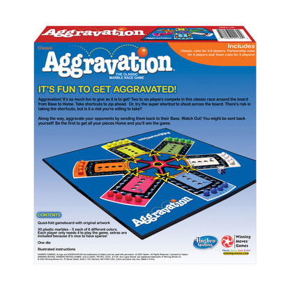 Classic Aggravation Board Game with Original Artwork