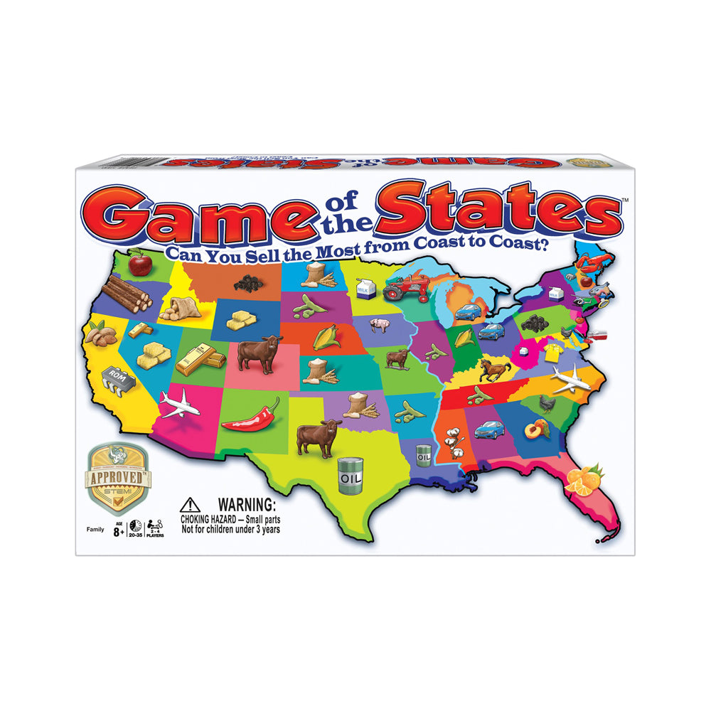 Game of the States Educational Board Game