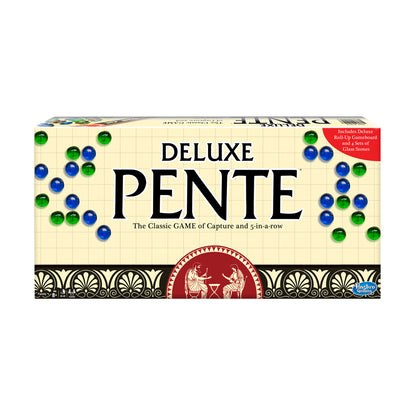 Deluxe Pente Board Game by Winning Moves - Strategic Glass Stone Game