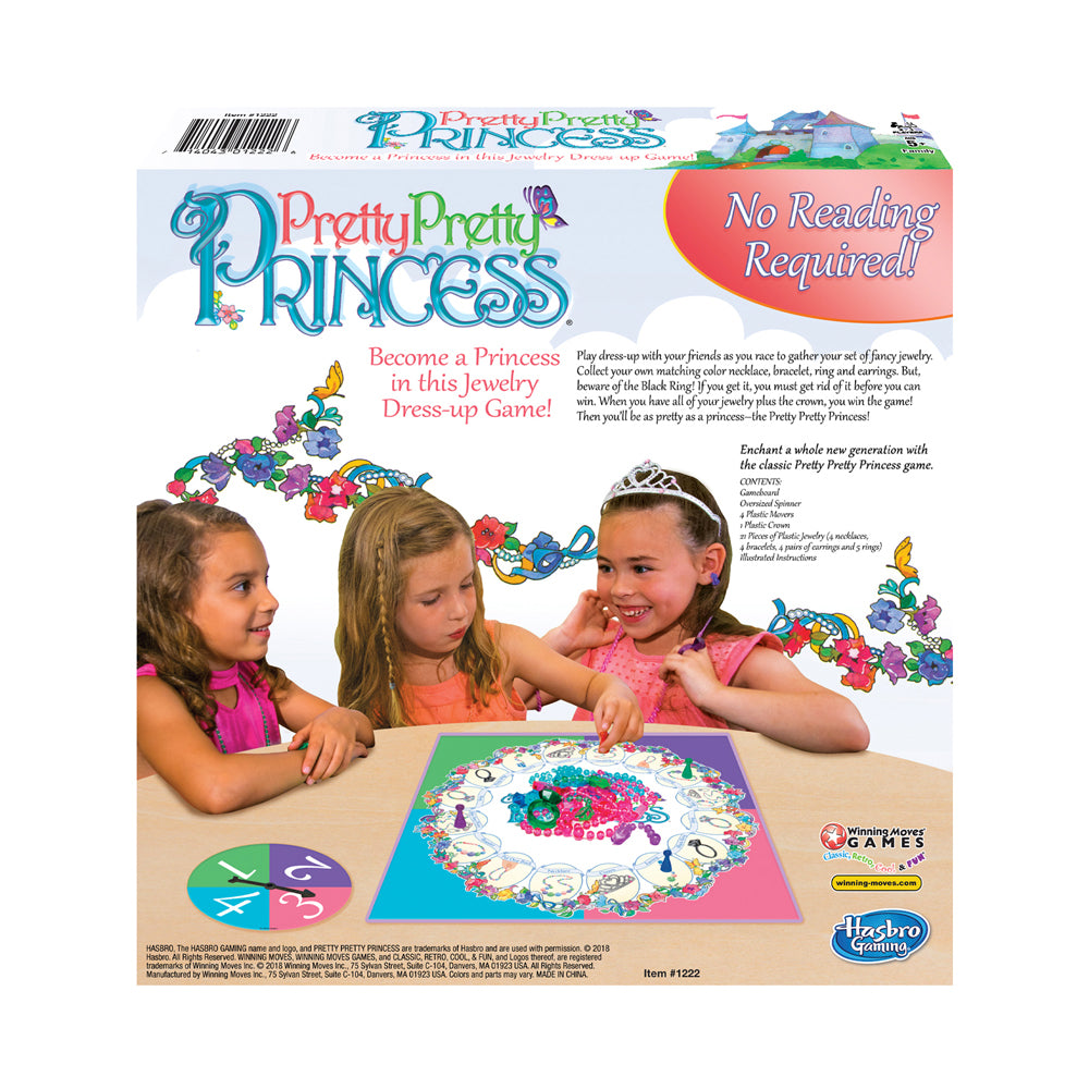 Classic Pretty Pretty Princess Jewelry Dress-Up Board Game