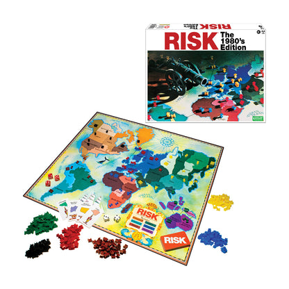 Risk 1980's Edition Classic Strategy Board Game