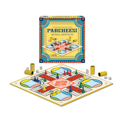 Parcheesi Royal Edition Classic Strategy Board Game