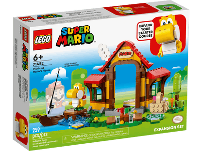 LEGO Super Mario Picnic at Mario's House Expansion Set 71422 - 259 Pieces