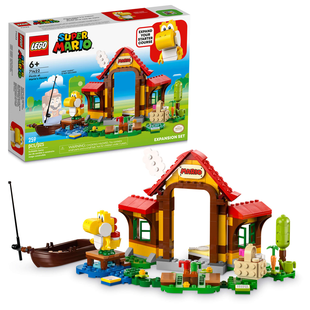 LEGO Super Mario Picnic at Mario's House Expansion Set 71422 - 259 Pieces