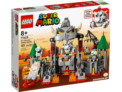 LEGO Super Mario Dry Bowser Castle Battle Expansion Set - 1,321 Pieces