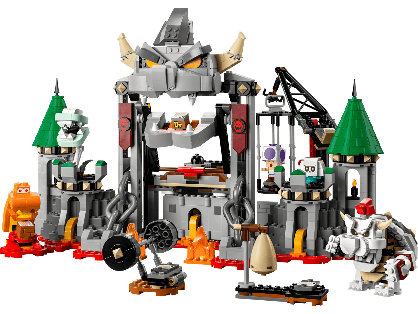 LEGO Super Mario Dry Bowser Castle Battle Expansion Set - 1,321 Pieces