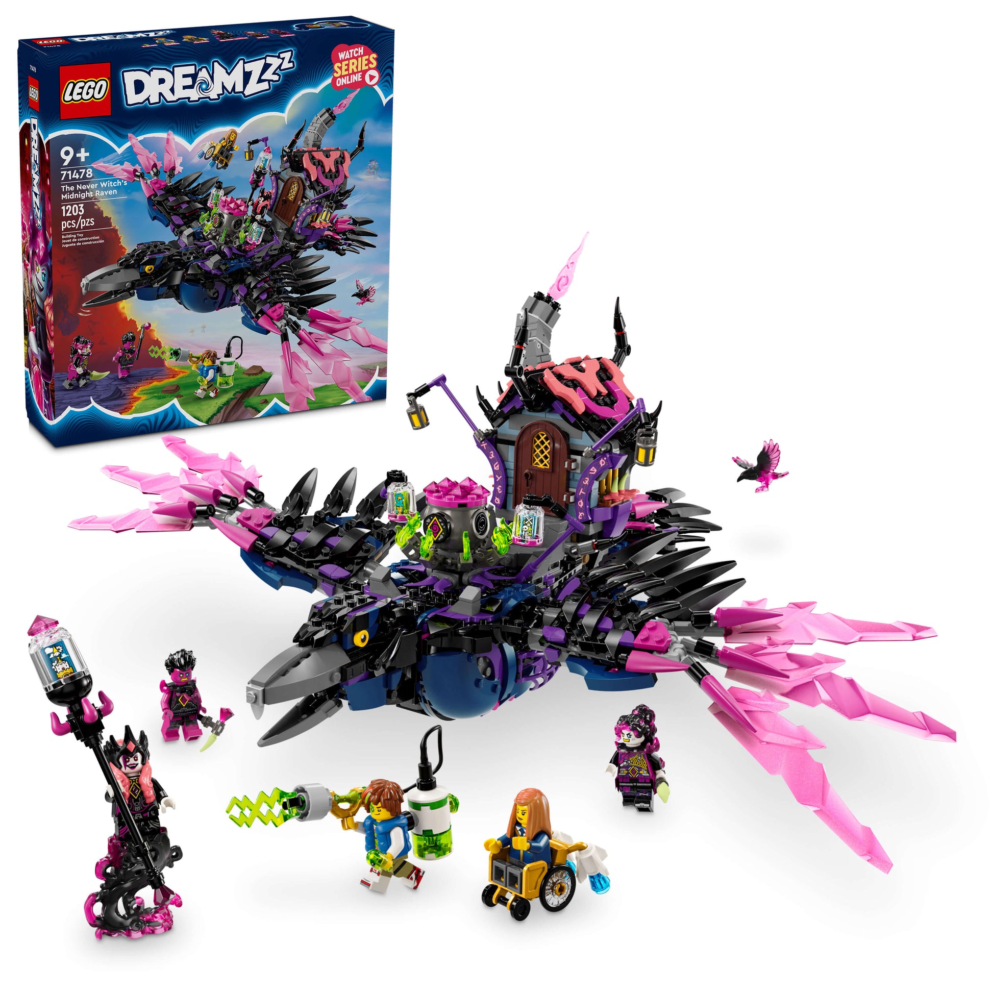 LEGO DREAMZzz™ The Never Witch’s Midnight Raven Toy 71478