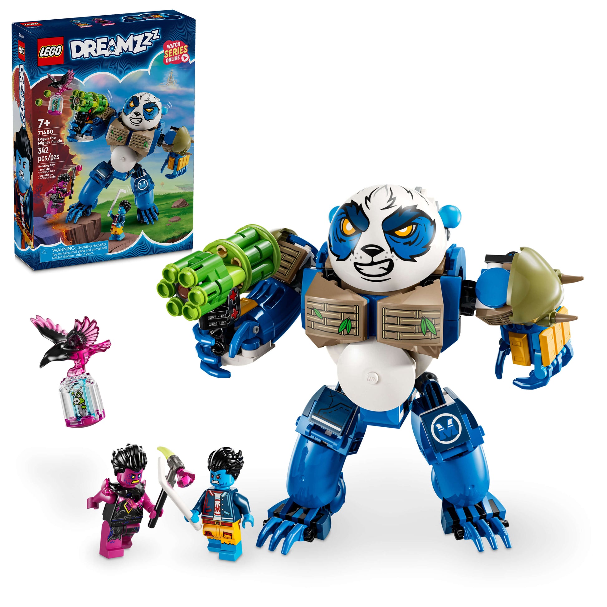 LEGO DREAMZzz™ Logan the Mighty Panda Toy 71480