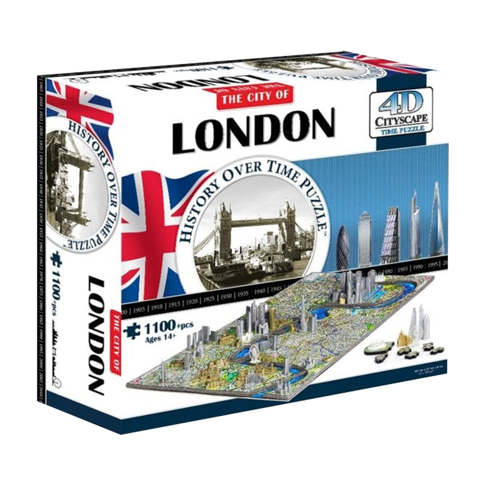 4D Cityscape Time Puzzle - London, England - 1230 pc