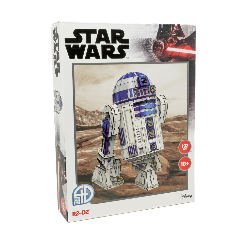 4D Cityscape Star Wars R2D2 192-Piece Paper Model Kit