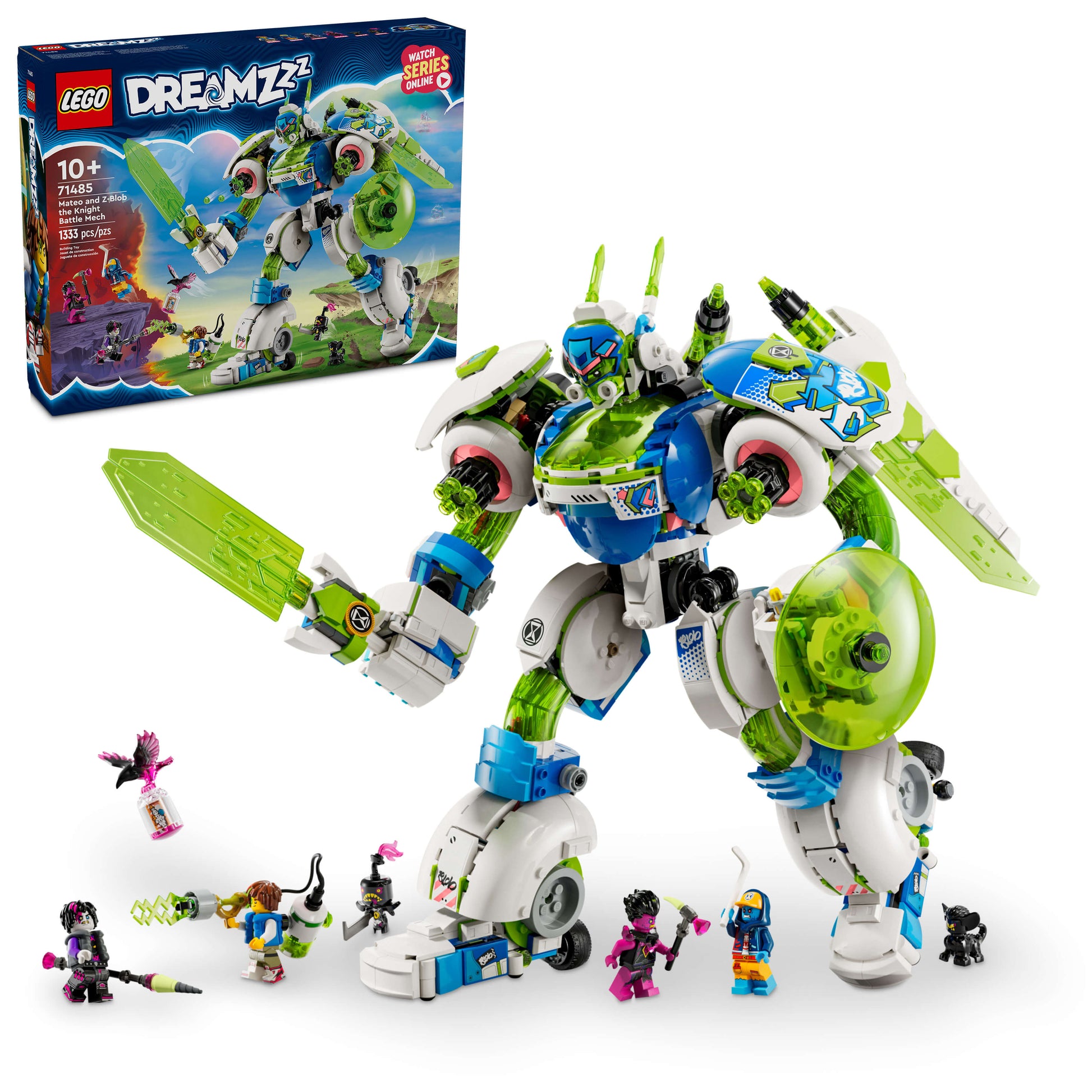 LEGO DREAMZzz™ Mateo and Z-Blob the Knight Battle Mech Toy 71485